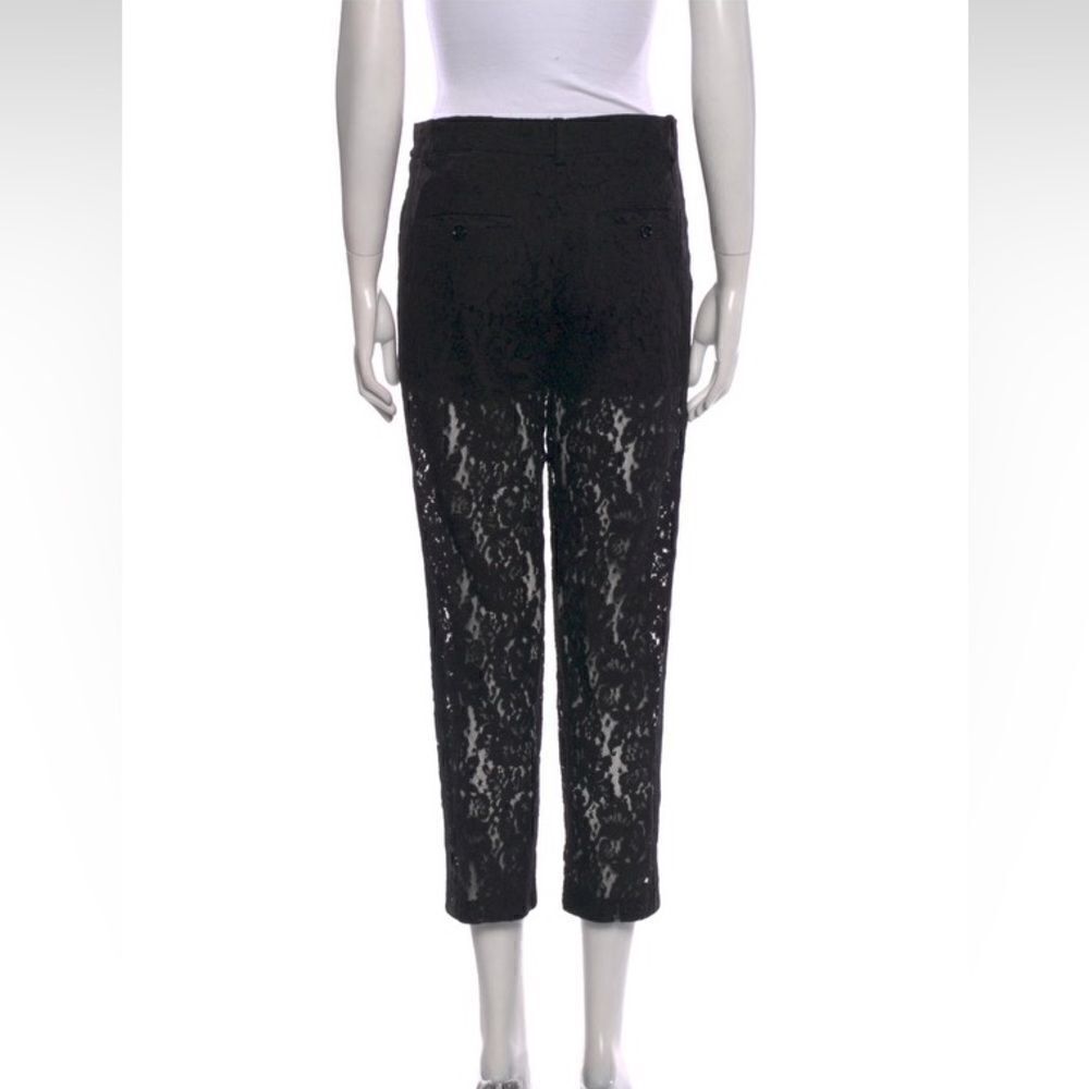 NWT Robert Rodriquez lace tuxedo pants, size 4